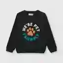 Sweater Pet De Bebé Niño Gris Talla 6/9m