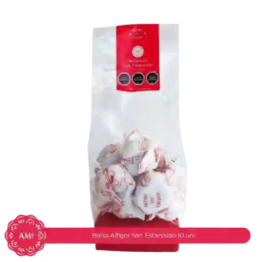 Alfajores San Estanislao Bolsa 10U Am Dulcería