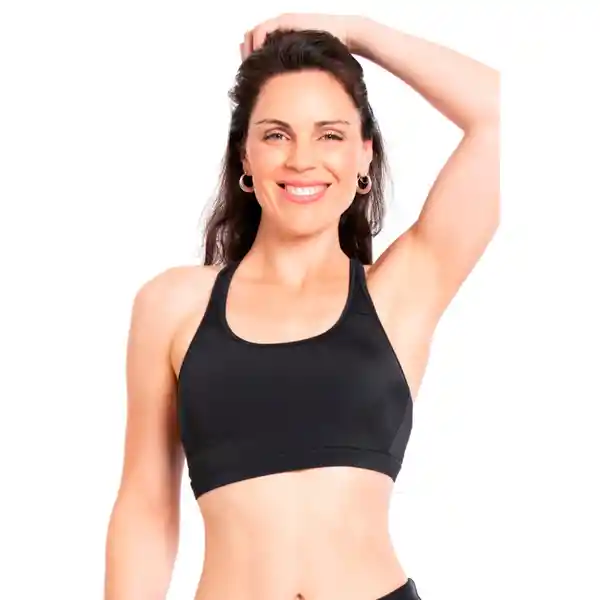 Peto Deportivo Negro Talla M Samia