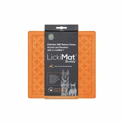 Lickimat Alfombra Buddy For Dog Orange