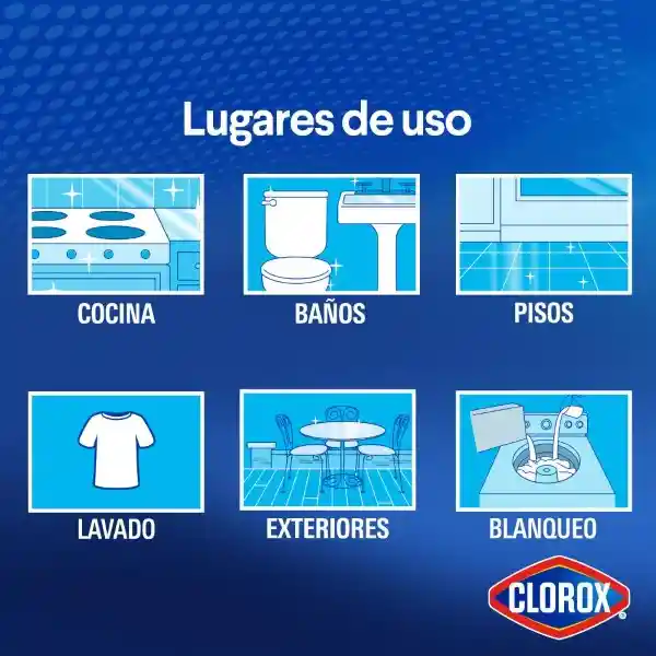 Cloro Clorox Anti-Splash (Botella) 1900 gr