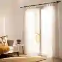 Set Cortina Velo Con Presilla Oculta 140 x 240 cm Casaideas