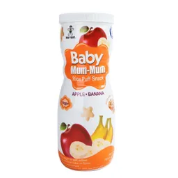  Baby Mum-Mum Alimento Para Bebe Sabor A Manzana Platano 