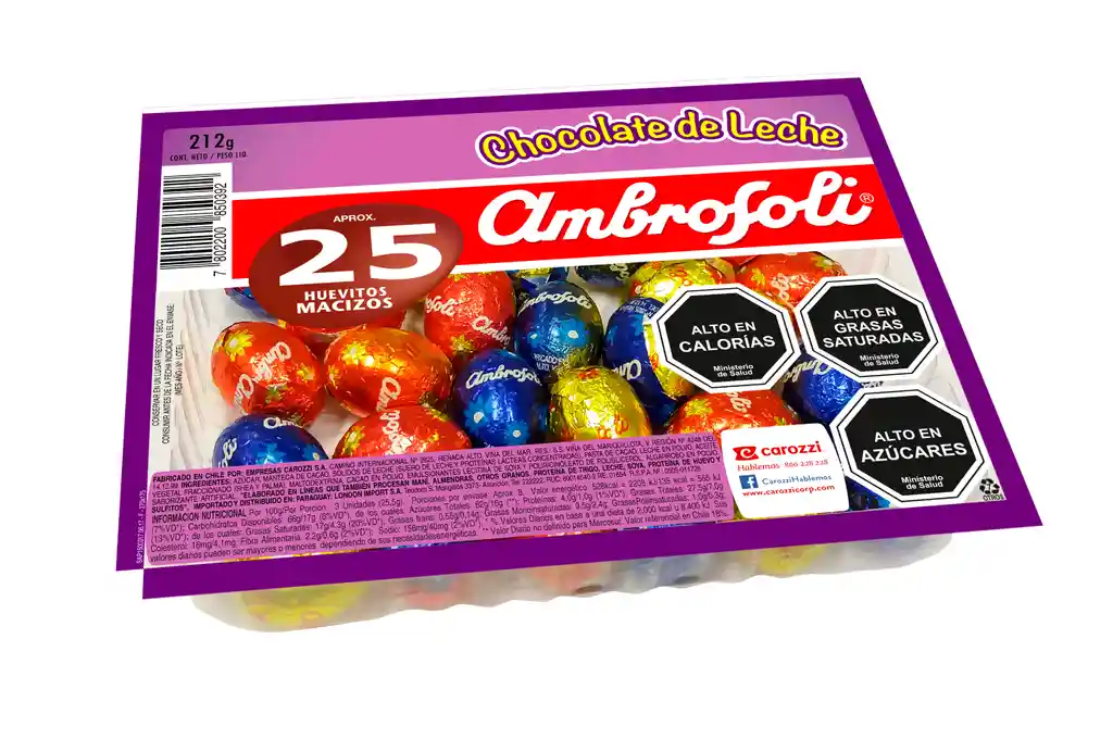 Ambrosoli Huevos Chocolate de Leche