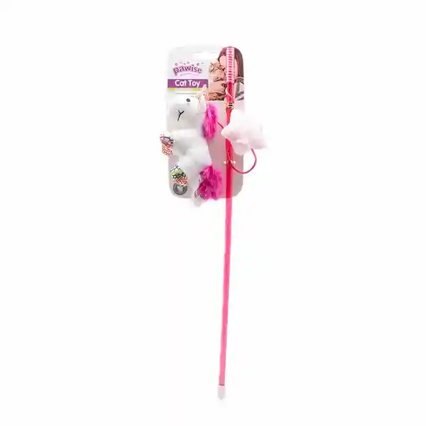 Pawise Vara Para Gato Unicornio Con Catnip