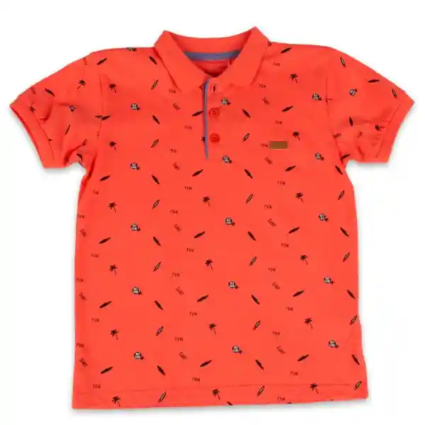 Polera Niño Coral Pillín Talla 10 A