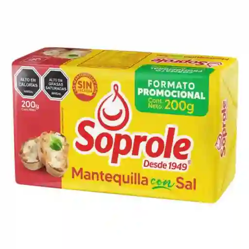 Soprole Mantequilla Pan Con Sal