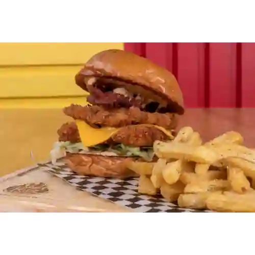 Chicken Bacon con Papas