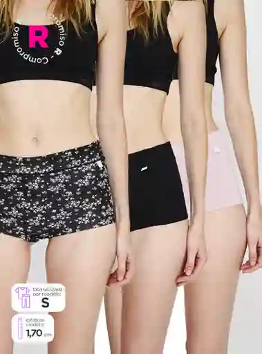 Index Ropa Interior Negro S CLZP324-608