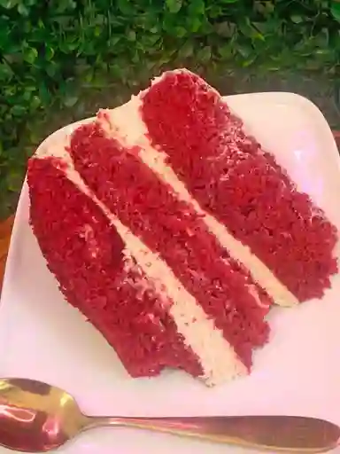 Trozo de Torta Red Velvet