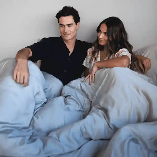 Manta Pesada + Cobertor Fresh  Gris Hypnos