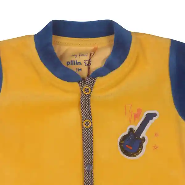 Osito Bebe Niño Amarillo Pillin 3 M