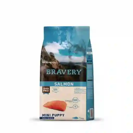 Bravery Alimento Salmón Mini Puppy S. B