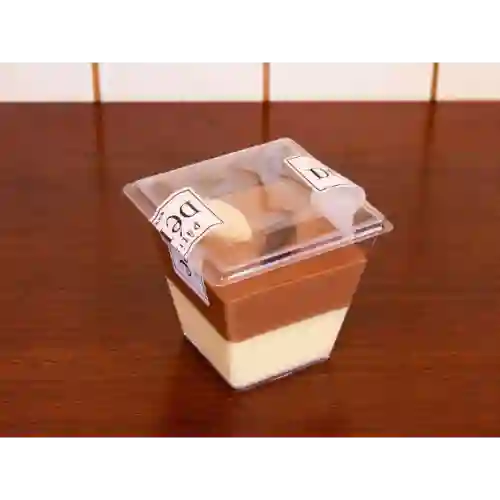 Postre de Chocolate Bicolor