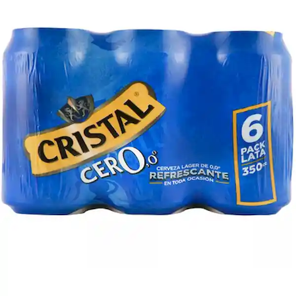 Cristal Cero Cerveza sin Alcohol