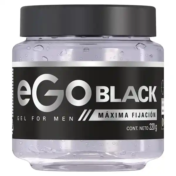 Gel Para Cabello eGo Black 220 mL
