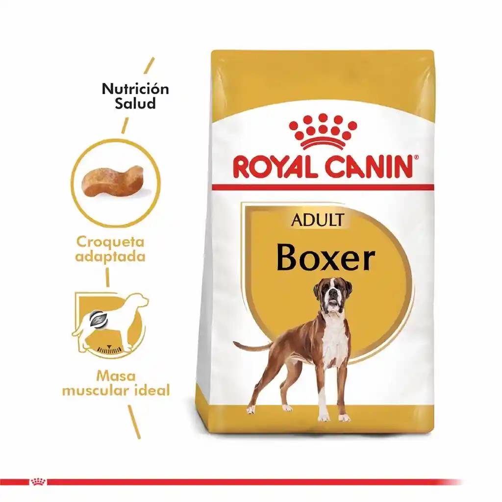 Royal Canin Alimento Para Perro Seco Adulto Boxer Adult