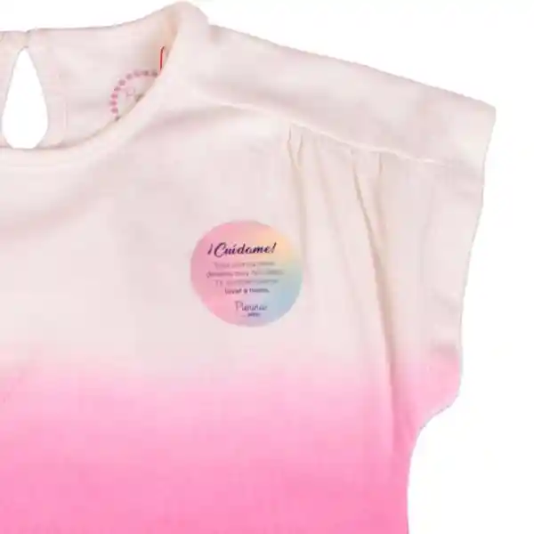 Polera Niña Magenta Talla 6 A Pillín