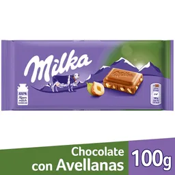 Chocolate con Avellanas Milka 100g