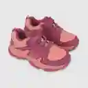 Zapatillas Outdoor Para Niña Fucsia Talla 31