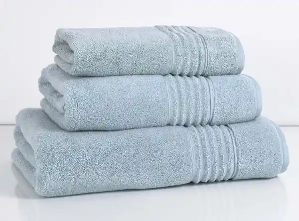 Fabrics Toalla Lisa Mano Celeste