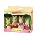 Sylvanian Families Juguete Familia Conejo Chocolate