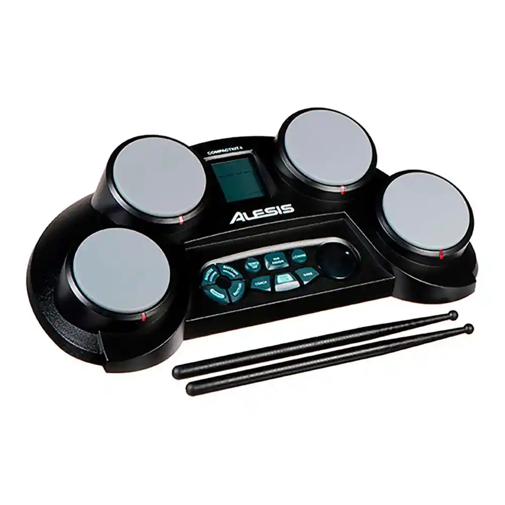 Bateria Electronica Alesis Compact Kit 4x Us Negro