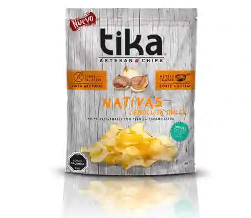Tika Chips Artesanales con Cebolla Caramelizada