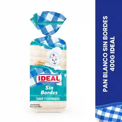 Ideal Pan Blanco Sin Bordes