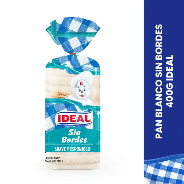 Ideal Pan Blanco Sin Bordes