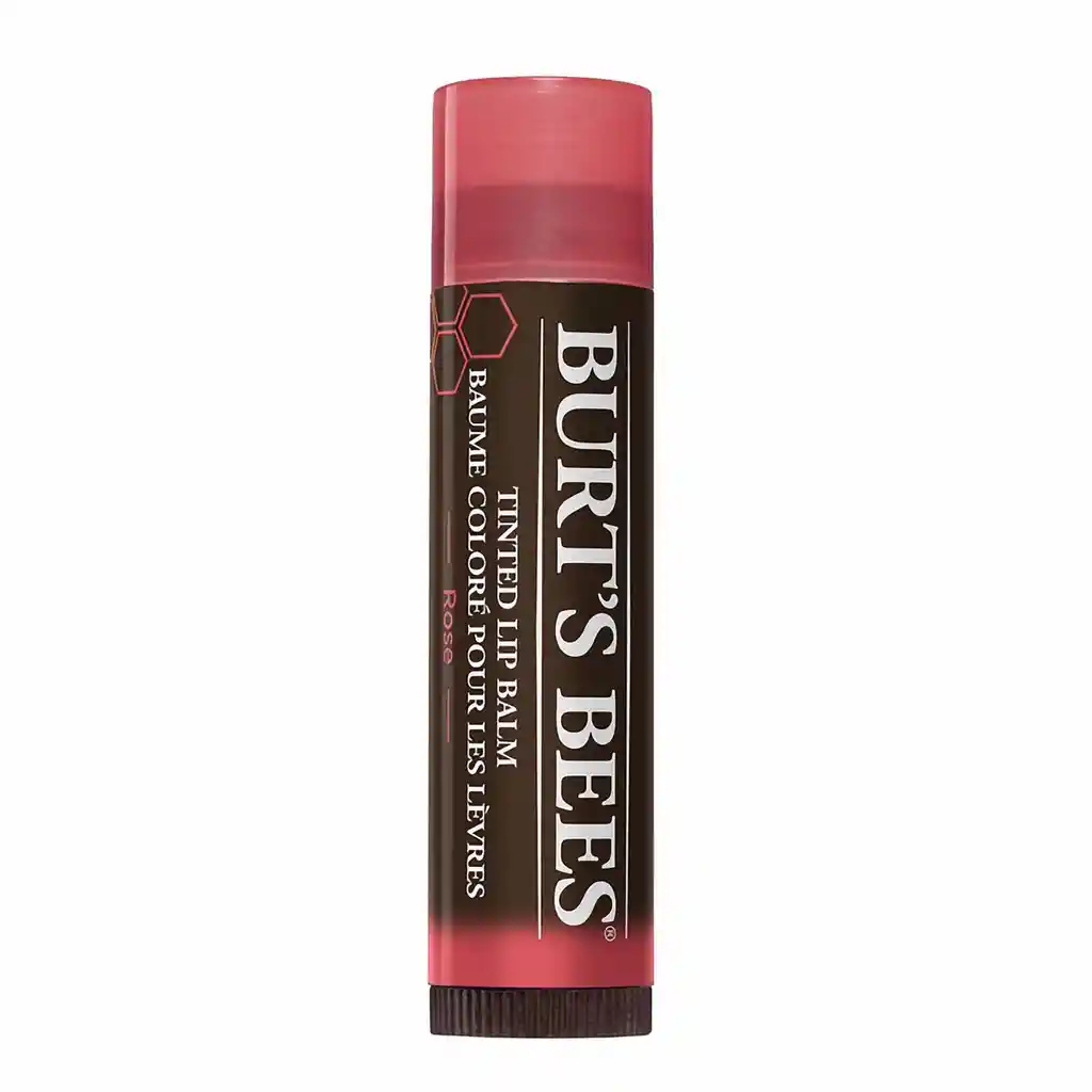 Burt's Bees Bálsamo Labial Con Color Rose