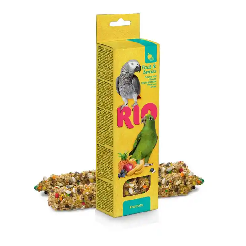 Rio Barritas Para Loros Grandes Con Frutas y Bayas