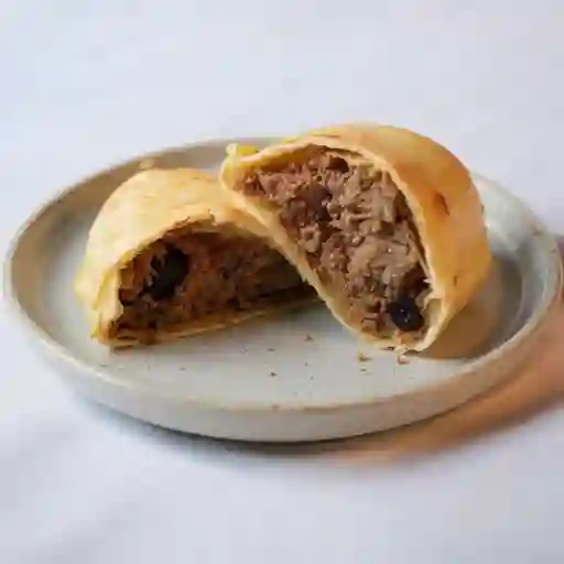 Empanada pino trozo merkén