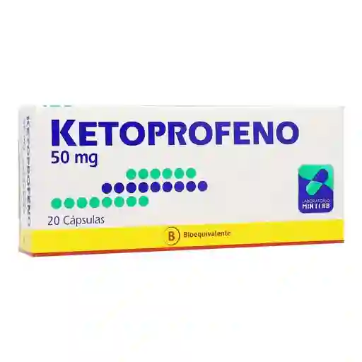 Mintlab Ketoprofeno Cápsulas (50 mg)