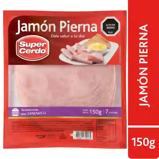 Super Cerdo Jamón Pierna Laminado