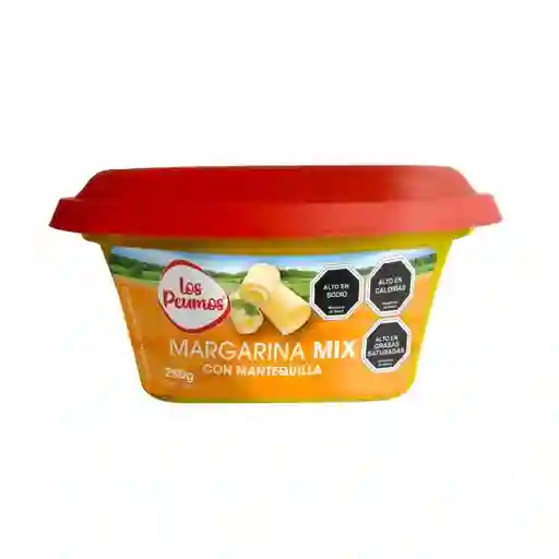 Los Peumos Margarina Mix Con Mantequilla