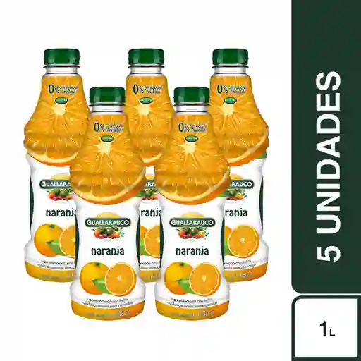 5 x Guallarauco Nectar de Naranja