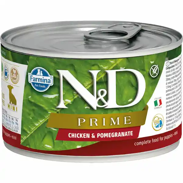 N&D Alimento Húmedo para Perro Cachorro Sabor a Pollo y Granada