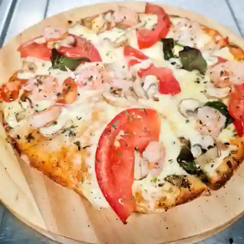 Pizza Latori y Camarón Mediana