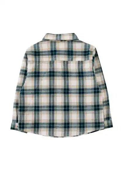 Camisa Bebé Escocesa Arctic Niño Verde 18 a 24 Meses 145