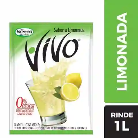 5 x Bebida Polvo Vivo R/1L Lima Limon