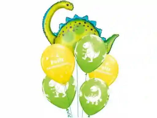 Set Globos Dinosaurio
