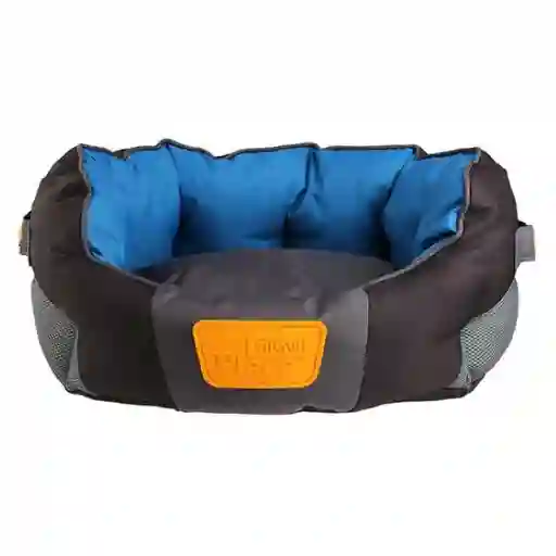 Gigwi Cama Redonda Azul Mascota Tamaño L