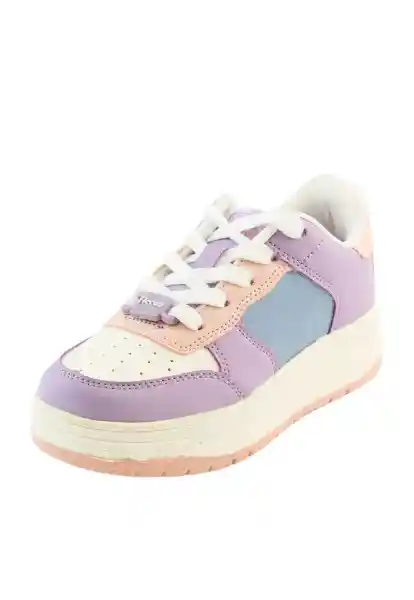 Zapatillas Urbana Cordón W24 Niña Lila 32 906 Ficcus