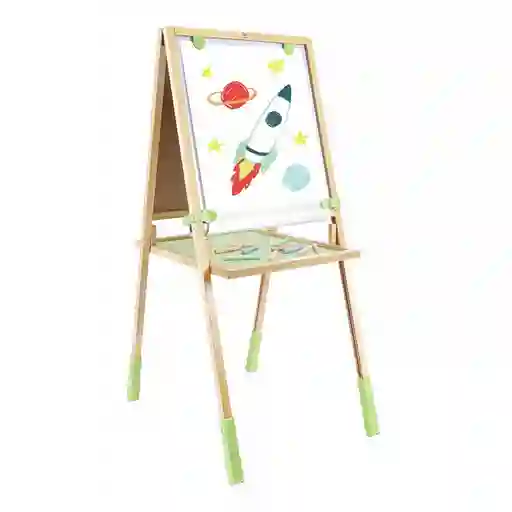 Hape Juguete Step up Bamboo Easel - E2001
