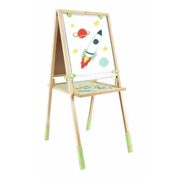 Hape Juguete Step up Bamboo Easel - E2001