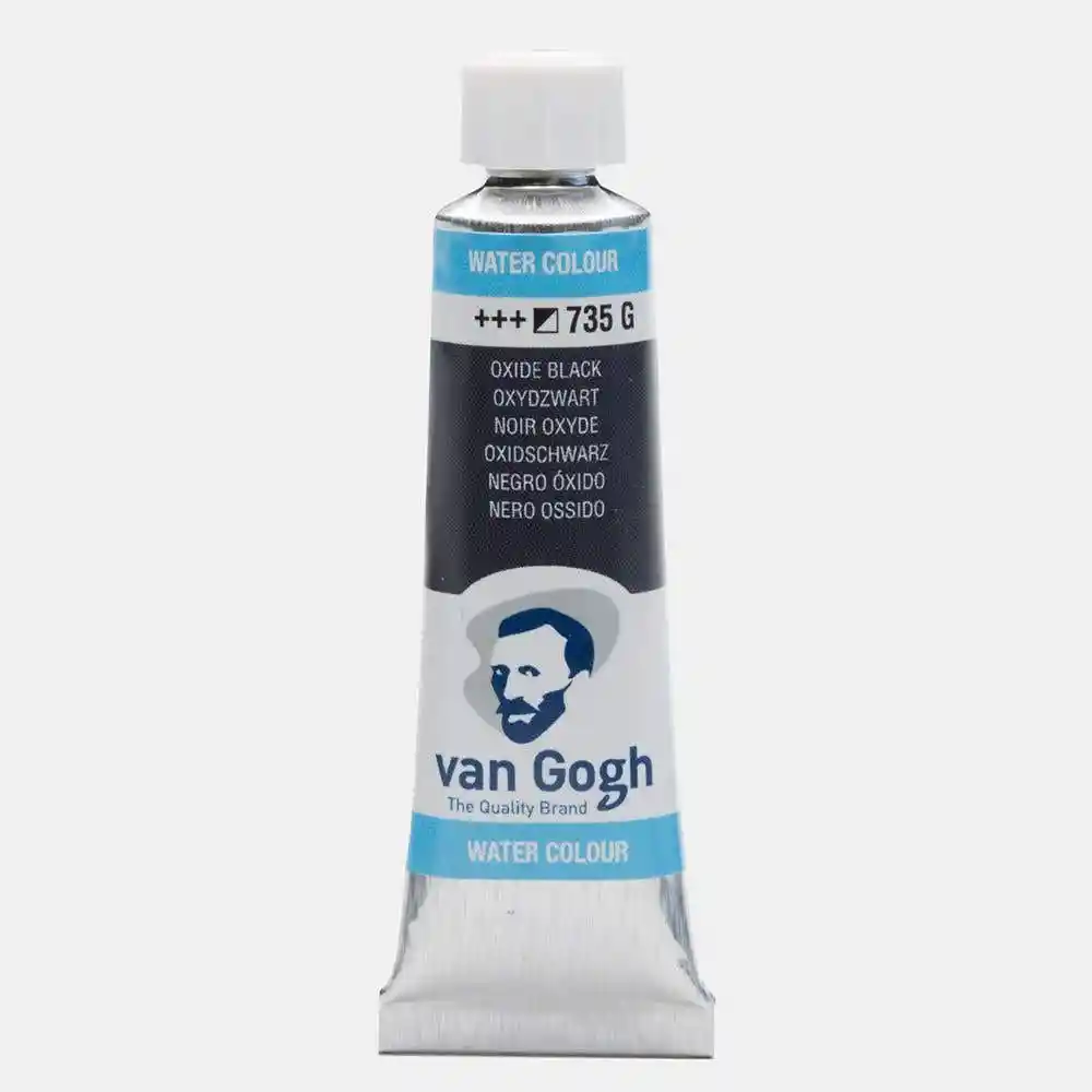 Acuarela Negro Óxido 735 Van Gogh