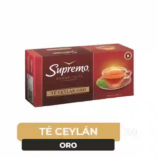 Supremo Té Ceylán Oro