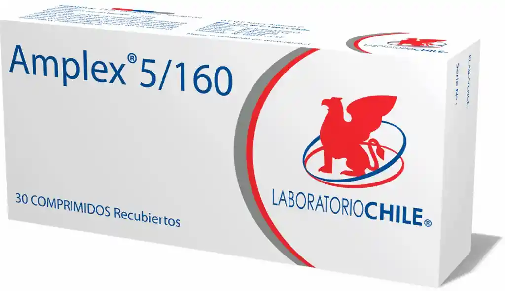 Amplex 5 mg/160 mg x 30 Comprimidos Recubiertos