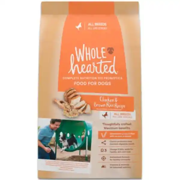 Wholehearted Alimento Para Perro Natural Pollo y Arroz Integral